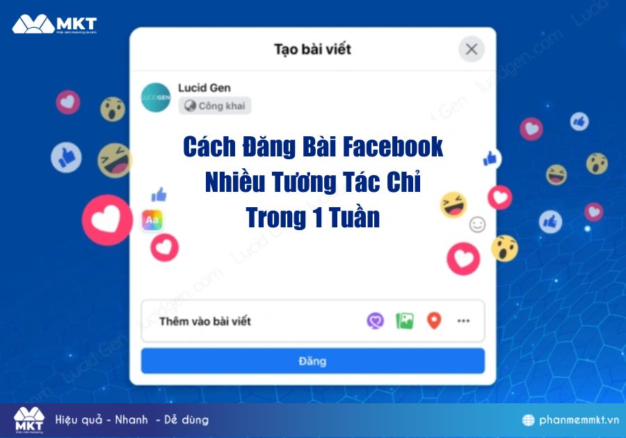 Cách Đăng Bài Facebook Nhiều Tương Tác Chỉ Trong 1 Tuần