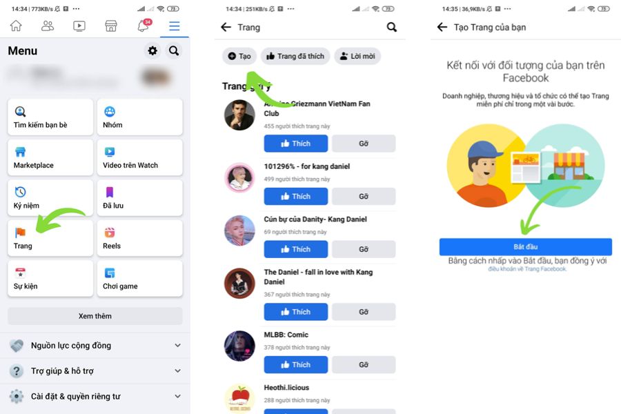 Cách lập trang bán hàng trên Facebook bằng điện thoại dễ nhất Cách lập trang bán hàng trên Facebook bằng điện thoại