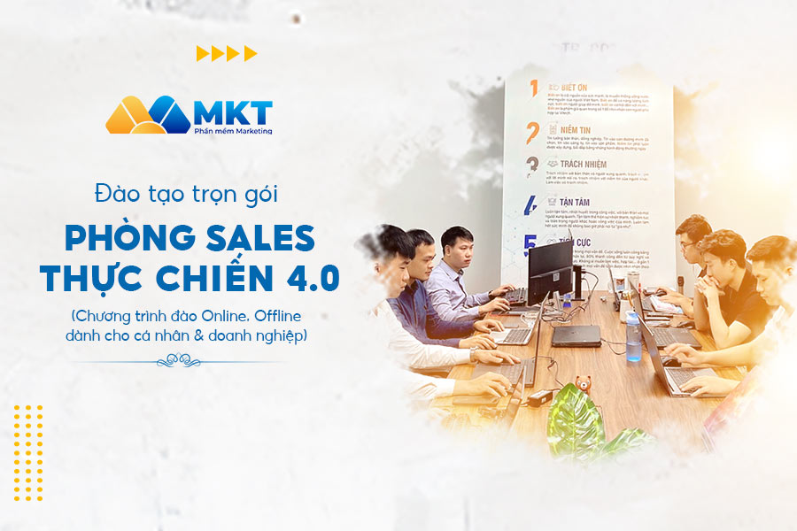 đào tạo trọn gói phòng sale 4.0