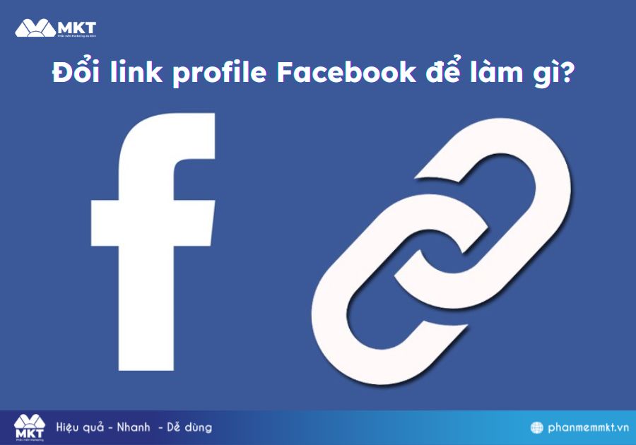 Đổi link profile Facebook để làm gì? 