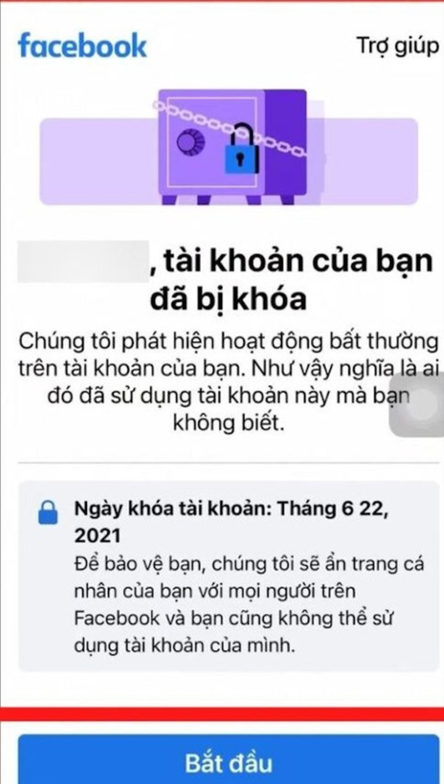 gỡ checkpoint facebook