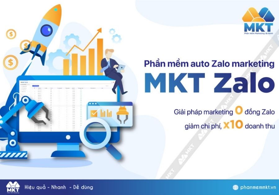 Sử dụng phần mềm tìm kiếm khách hàng trên Zalo tự động - MKT Zalo