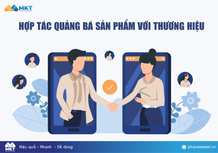 Hợp tác quảng bá sản phẩm với thương hiệu Hợp tác quảng bá sản phẩm với thương hiệu