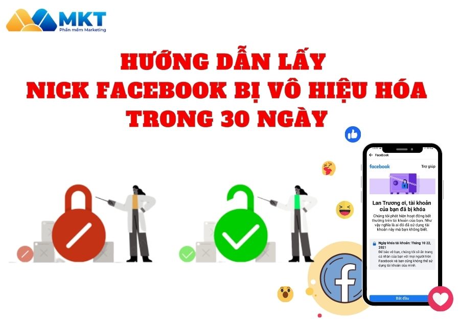 Lấy nick Facebook bị vô hiệu hoá 