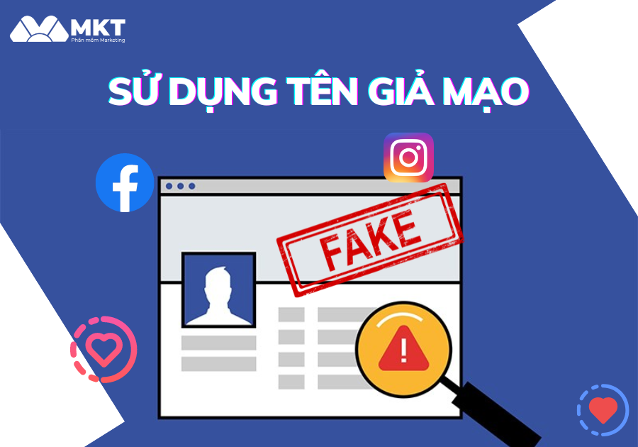 Sử dụng tên giả mạo