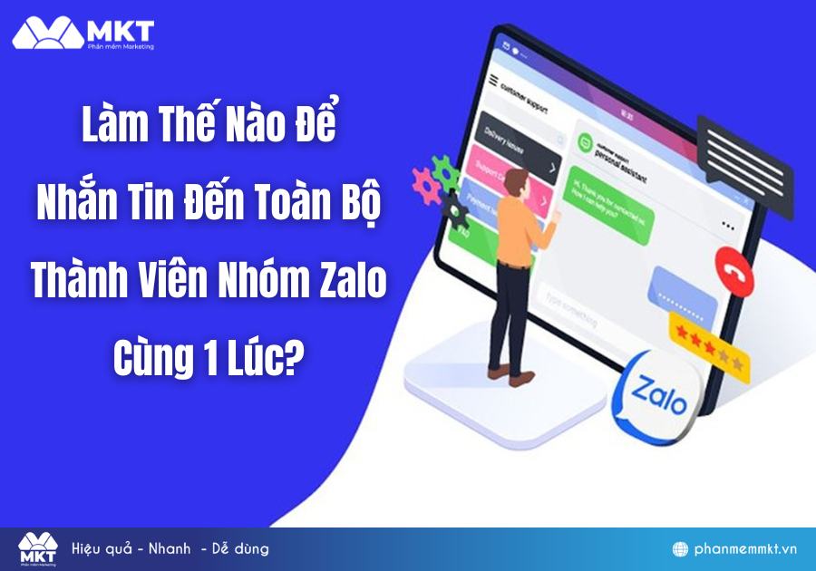 Làm Thế Nào Để Nhắn Tin Đến Toàn Bộ Thành Viên Nhóm Zalo Cùng 1 Lúc?
