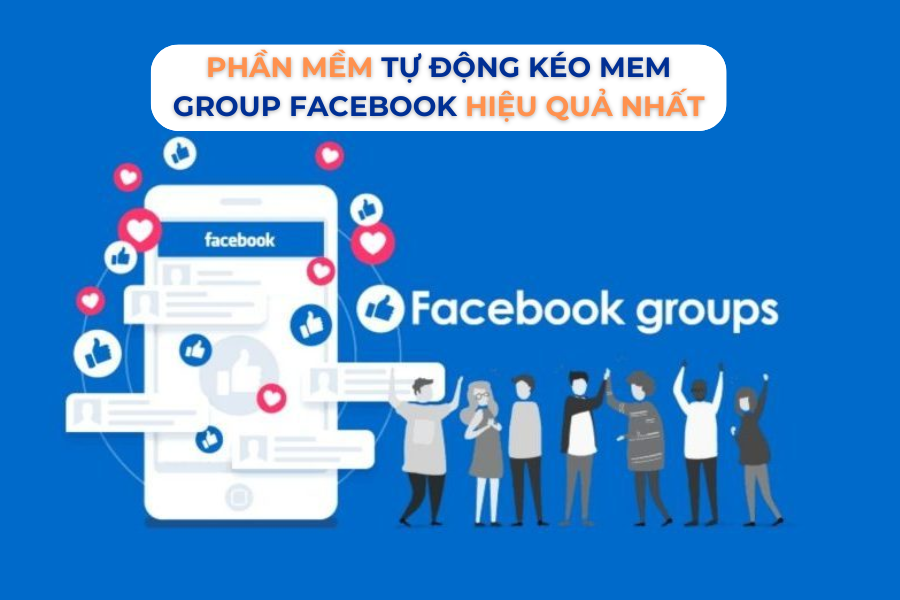 tự động kéo mem group facebook