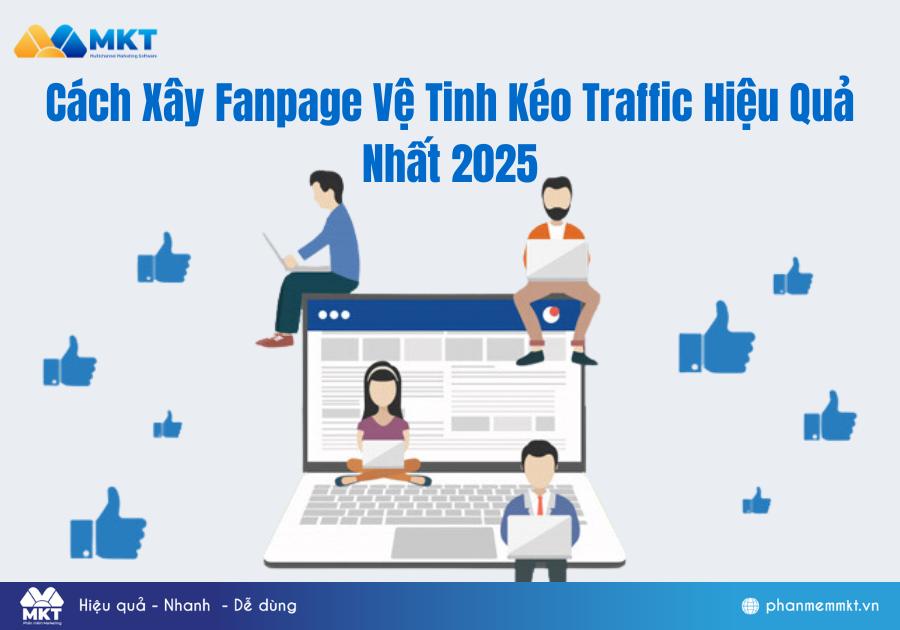 Cách Xây Fanpage Vệ Tinh Kéo Traffic Hiệu Quả Nhất 2025