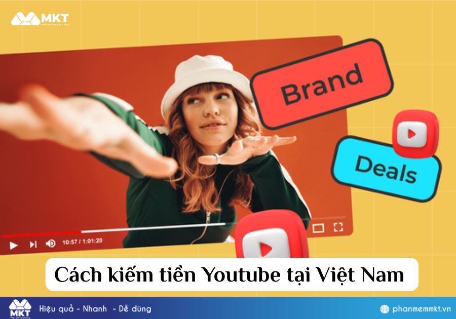 Cách kiếm tiền Youtube tại Việt Nam  