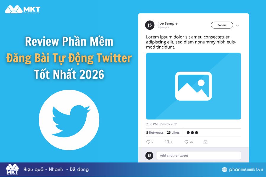 Review Phần Mềm Đăng Bài Tự Động Twitter Tốt Nhất 2026