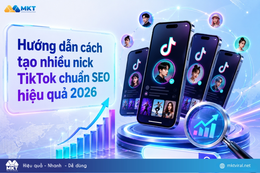Học cách tạo nhiều nick TikTok chuẩn SEO hiệu quả 2026