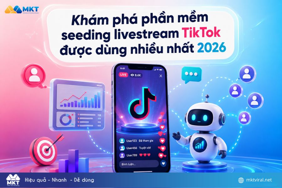 Khám phá phần mềm seeding livestream TikTok được dùng nhiều nhất 2026